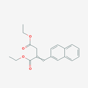 Diethyl 2-[(naphthalen-2-yl)methylidene]butanedioate