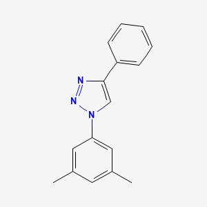 molecular formula C16H15N3 B12520026 1-(3,5-Dimethylphenyl)-4-phenyl-1H-1,2,3-triazole 