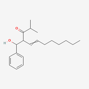 4-[Hydroxy(phenyl)methyl]-2-methyldodec-5-en-3-one