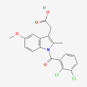 [1-(2,3-Dichlorobenzoyl)-5-methoxy-2-methyl-1h-indol-3-yl]acetic acid