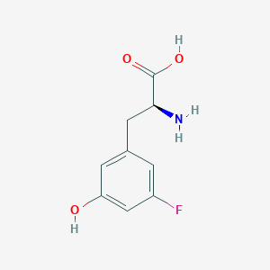 (2S)-2-amino-3-(3-fluoro-5-hydroxyphenyl)propanoic acid