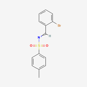 N-[(2-Bromophenyl)methylidene]-4-methylbenzene-1-sulfonamide