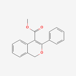 Methyl 3-phenyl-1H-2-benzopyran-4-carboxylate