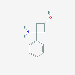 3-Amino-3-phenylcyclobutan-1-ol