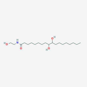 9,10-Dihydroxy-N-(2-hydroxyethyl)octadecanamide