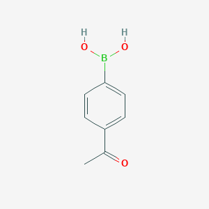 molecular formula C8H9BO3 B125202 4-Acetylphenylboronic acid CAS No. 149104-90-5