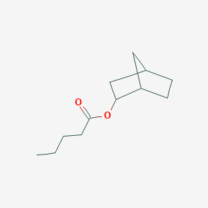 Bicyclo[2.2.1]heptan-2-YL pentanoate