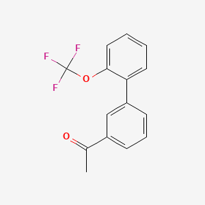 1-[2'-(Trifluoromethoxy)[1,1'-biphenyl]-3-yl]ethan-1-one