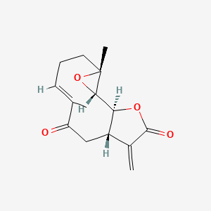 molecular formula C15H18O4 B1252034 Parthenolid-9-one 