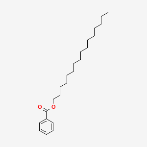 molecular formula C23H38O2 B1252047 苯甲酸十六烷酯 CAS No. 22485-54-7