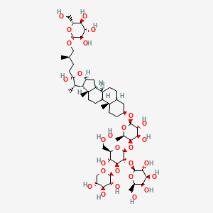 molecular formula C56H94O28 B1252050 Parvispinoside B 