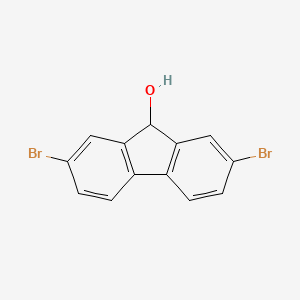 molecular formula C13H8Br2O B12520522 2,7-Dibromo-9H-fluoren-9-OL CAS No. 748187-31-7