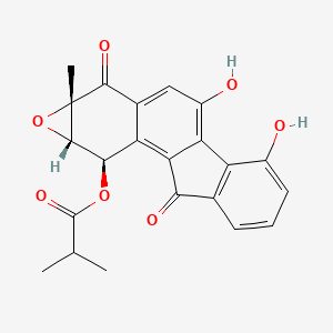 molecular formula C22H18O7 B1252054 Fluostatin D 