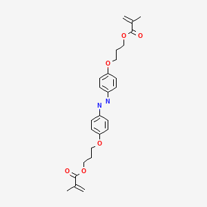 ((Diazene-1,2-diylbis(4,1-phenylene))bis(oxy))bis(propane-3,1-diyl) bis(2-methylacrylate)