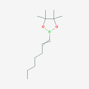 2-[(1E)-hept-1-en-1-yl]-4,4,5,5-tetramethyl-1,3,2-dioxaborolane