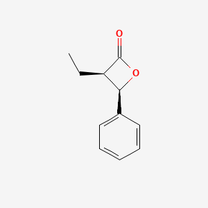 (3R,4R)-3-Ethyl-4-phenyloxetan-2-one