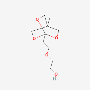 2-[2-(4-Methyl-2,6,7-trioxabicyclo[2.2.2]octan-1-yl)ethoxy]ethan-1-ol