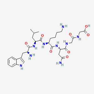 L-Tryptophyl-L-leucyl-L-lysyl-L-asparaginylglycylglycine