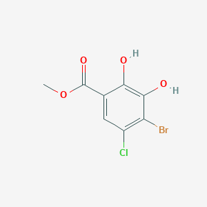 Methyl 4-bromo-5-chloro-2,3-dihydroxybenzoate