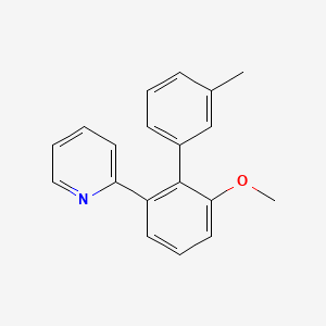 2-(6-Methoxy-3'-methyl-[1,1'-biphenyl]-2-yl)pyridine