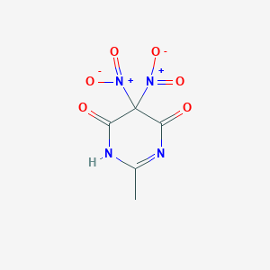 2-Methyl-5,5-dinitropyrimidine-4,6(1H,5H)-dione