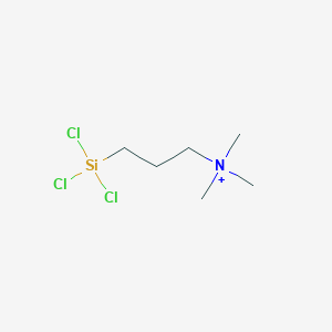 N,N,N-Trimethyl-3-(trichlorosilyl)propan-1-aminium