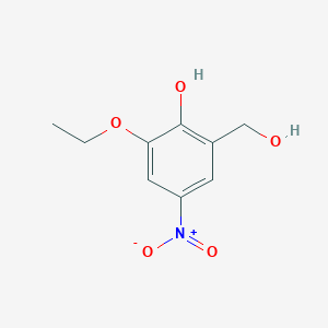 2-Ethoxy-6-(hydroxymethyl)-4-nitrophenol