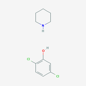 2,5-Dichlorophenol;piperidine