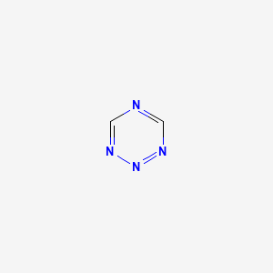 molecular formula C2H2N4 B1252110 1,2,3,5-四嗪 CAS No. 592-59-6