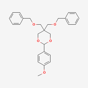 5,5-Bis[(benzyloxy)methyl]-2-(4-methoxyphenyl)-1,3-dioxane