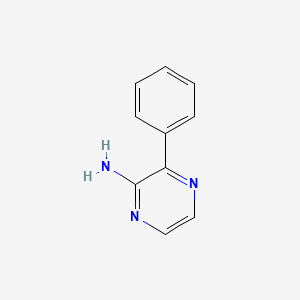 molecular formula C10H9N3 B1252116 3-苯基吡嗪-2-胺 CAS No. 41270-67-1