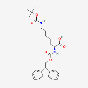 Fmoc-D-hLys(Boc)-OH