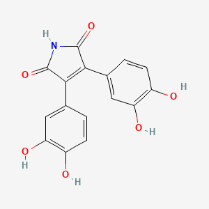 3,4-Bis(3,4-dihydroxyphenyl)pyrrole-2,5-dione