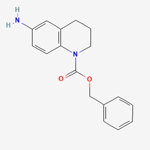 benzyl 6-amino-3,4-dihydro-2H-quinoline-1-carboxylate