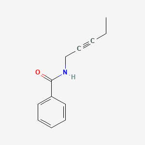 N-(Pent-2-yn-1-yl)benzamide