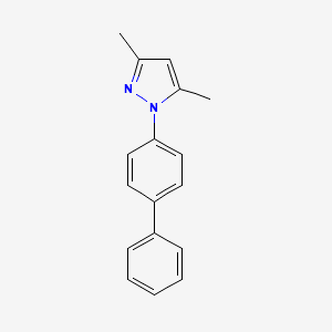 1-(Biphenyl-4-yl)-3,5-dimethyl-1H-pyrazole