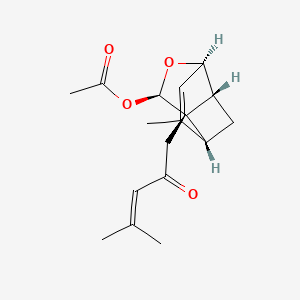 molecular formula C17H22O4 B1252128 棒虫素 B 