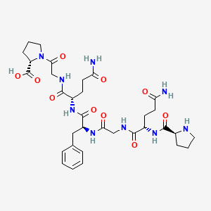 L-Prolyl-L-glutaminylglycyl-L-phenylalanyl-L-glutaminylglycyl-L-proline