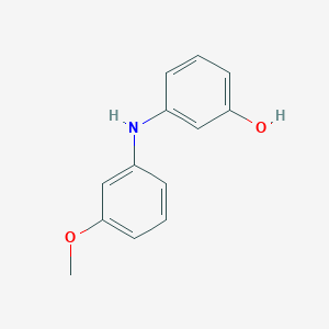 3-((3-Methoxyphenyl)amino)phenol