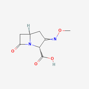 (2R,5R)-3-(Methoxyimino)-7-oxo-1-azabicyclo[3.2.0]heptane-2-carboxylic acid