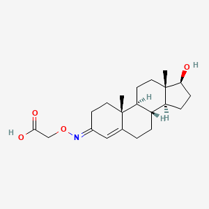 molecular formula C21H31NO4 B1252144 anti-testosterone-3-CMO 