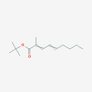 Tert-butyl 2-methylnona-2,4-dienoate