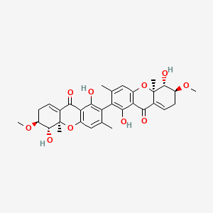 molecular formula C32H34O10 B1252149 Ascherxanthone A 