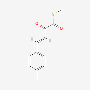 (E)-S-Methyl 2-oxo-4-p-tolylbut-3-enethioate