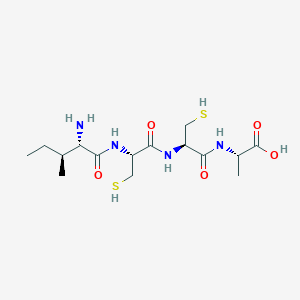 L-Isoleucyl-L-cysteinyl-L-cysteinyl-L-alanine