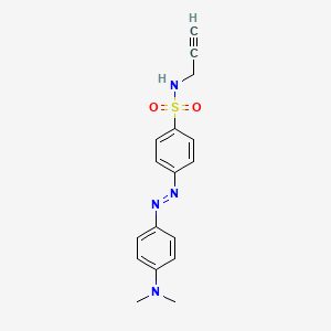 Benzenesulfonamide, 4-[[4-(dimethylamino)phenyl]azo]-N-2-propynyl-