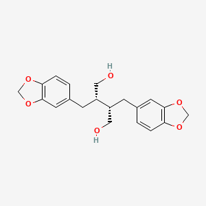 molecular formula C20H22O6 B1252182 Dihydrocubebin, rel- 