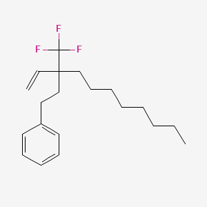 [3-Ethenyl-3-(trifluoromethyl)undecyl]benzene