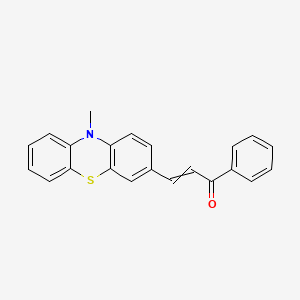 3-(10-Methyl-10H-phenothiazin-3-yl)-1-phenylprop-2-en-1-one