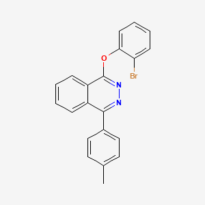 1-(2-Bromophenoxy)-4-(4-methylphenyl)phthalazine